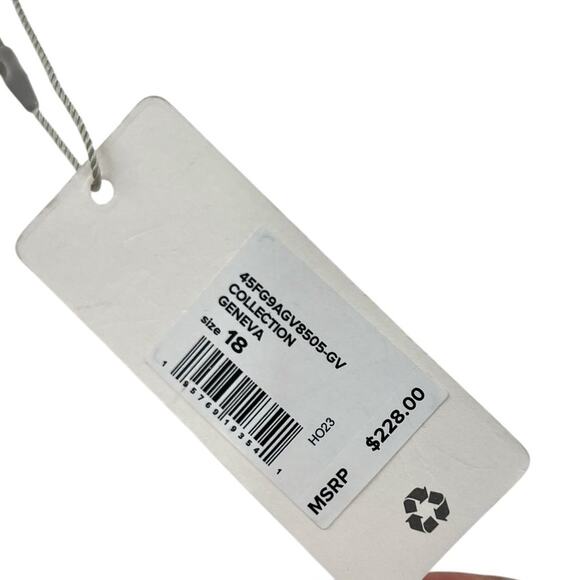 Favorite Daughter The Favorite Pant Denim Wide Leg Geneva White Ivory Size US 18 - Picture 10 of 14